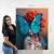 Quadro Decorativo Mulher Butterfly