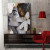 Quadro Mulher Flor Ouro