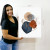 Kit Quadros Decorativos Abstrato Contemporâneo