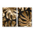 Kit Quadros Decorativos Costela de Adão Gold