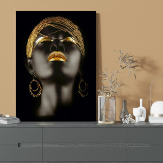 Quadro Decorativo Deusa do Ouro