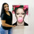 Quadro Decorativo Rihanna Flowers