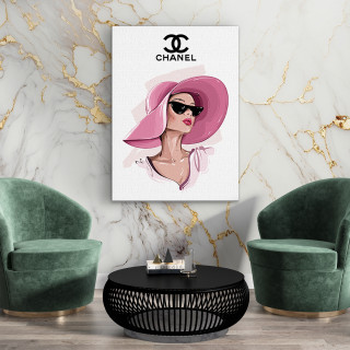Quadro Decorativo Fashion Art