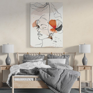 Quadro Decorativo Beleza em Linhas