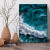 Quadro Decorativo Refúgio Azul