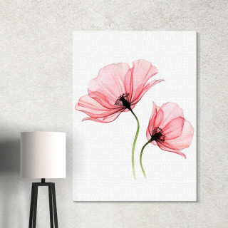Quadro Decorativo Floral Leveza em Pétalas