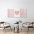 Kit Quadros Decorativos Que a Felicidade vire Rotina