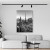 Quadro Decorativo Dubai em Preto e Branco