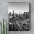 Quadro Decorativo Dubai em Preto e Branco