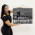 Quadro Decorativo Nova York em Preto e Branco