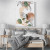 Quadro Decorativo Folhagens Abstratas