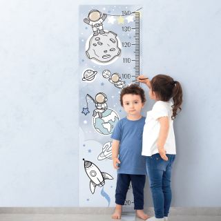 Régua de Crescimento Astronautas