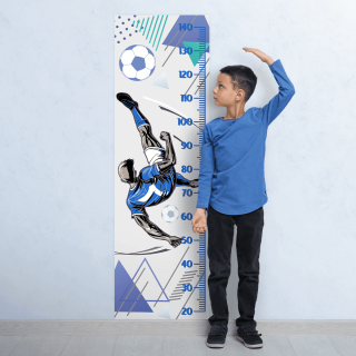 Régua de Crescimento Futebol