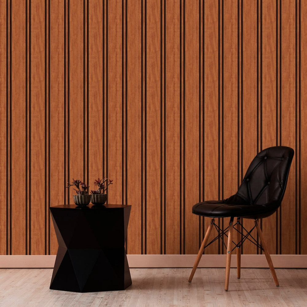 Papel de Parede Madeira Ripada Egito