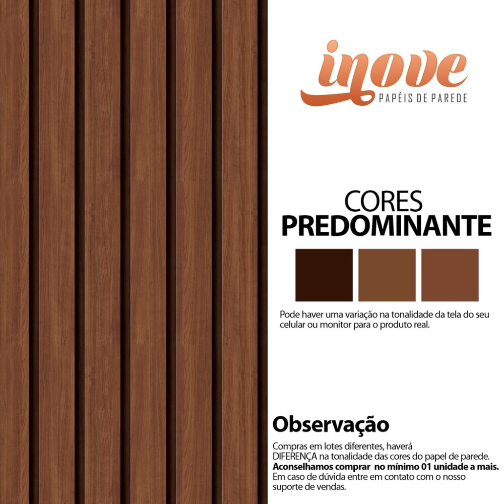 Papel de Parede Madeira Ripada Noruega