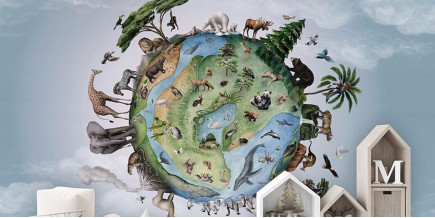 Papel De Parede Mural Animais do Planeta