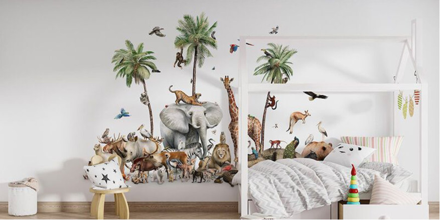 Papel De Parede Mural Bela Biodiversidade